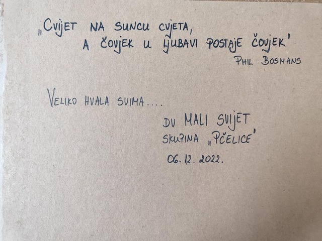 Novosti: Posjet Dječjeg vrtića Mali svijet-skupina „Pčelice“